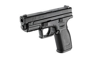 The Springfield Armory XD9is a 9mm Sub Compact 10 round Handgun with a 4 inch Barrel and ambidextrous grip safety